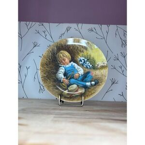 Reco 1980 Little Boy Blue Mother Goose Plate John McClelland Limited Edition